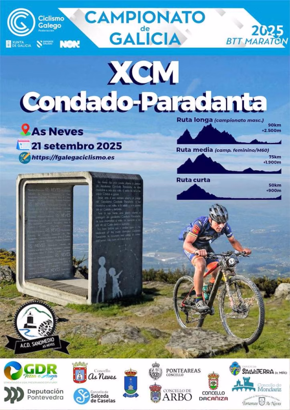 Campionato de Galicia BTT-XCM Condado - Paradanta  en As Neves en As Neves