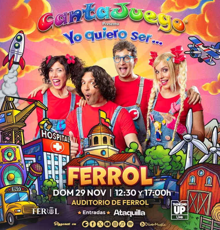 CantaJuego – Yo Quiero Ser… en Ferrol