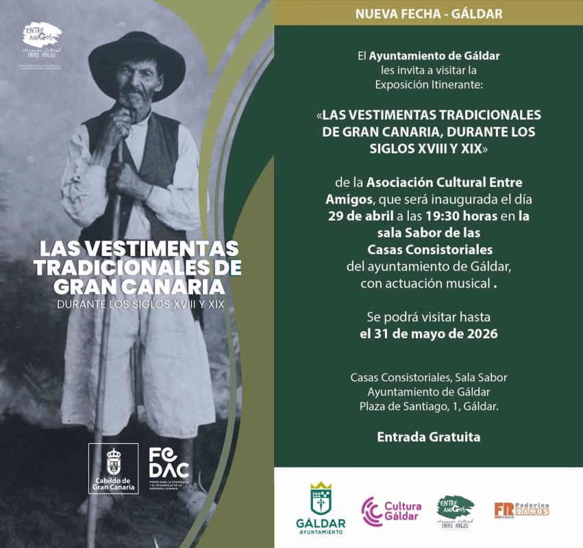 Las vestimentas tradicionales de Gran Canaria durante los siglos XVIII y XIX en Gáldar