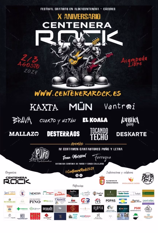 Centenera Rock 2024 en Aldeacentenera en Aldeacentenera