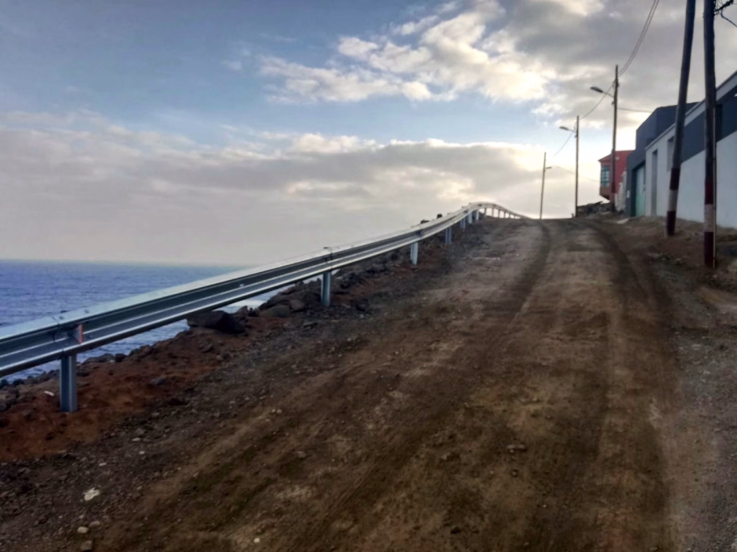 Obras de mejora del Camino de El Frontón en Gáldar