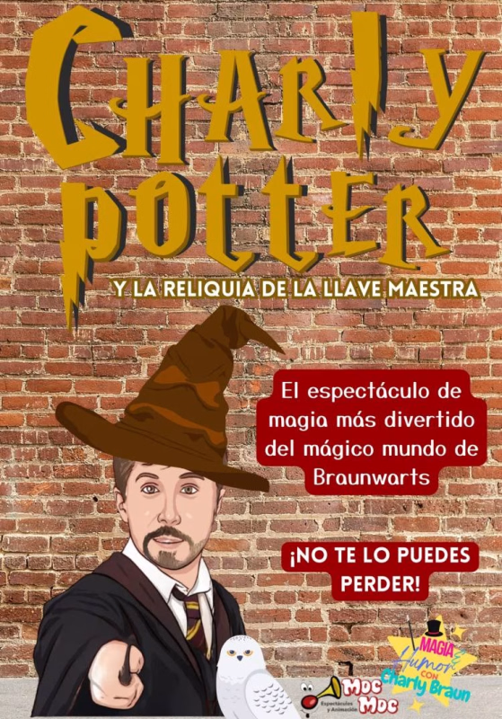 Charly Potter y la reliquia de la llave maestra - Moc Moc Mago Charly Braun en Pontedeume