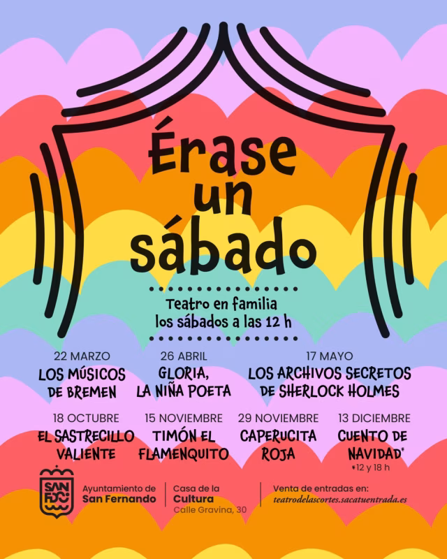 Ciclo de Teatro en Familia Érase un Sábado - Cuento de Navidad en San Fernando