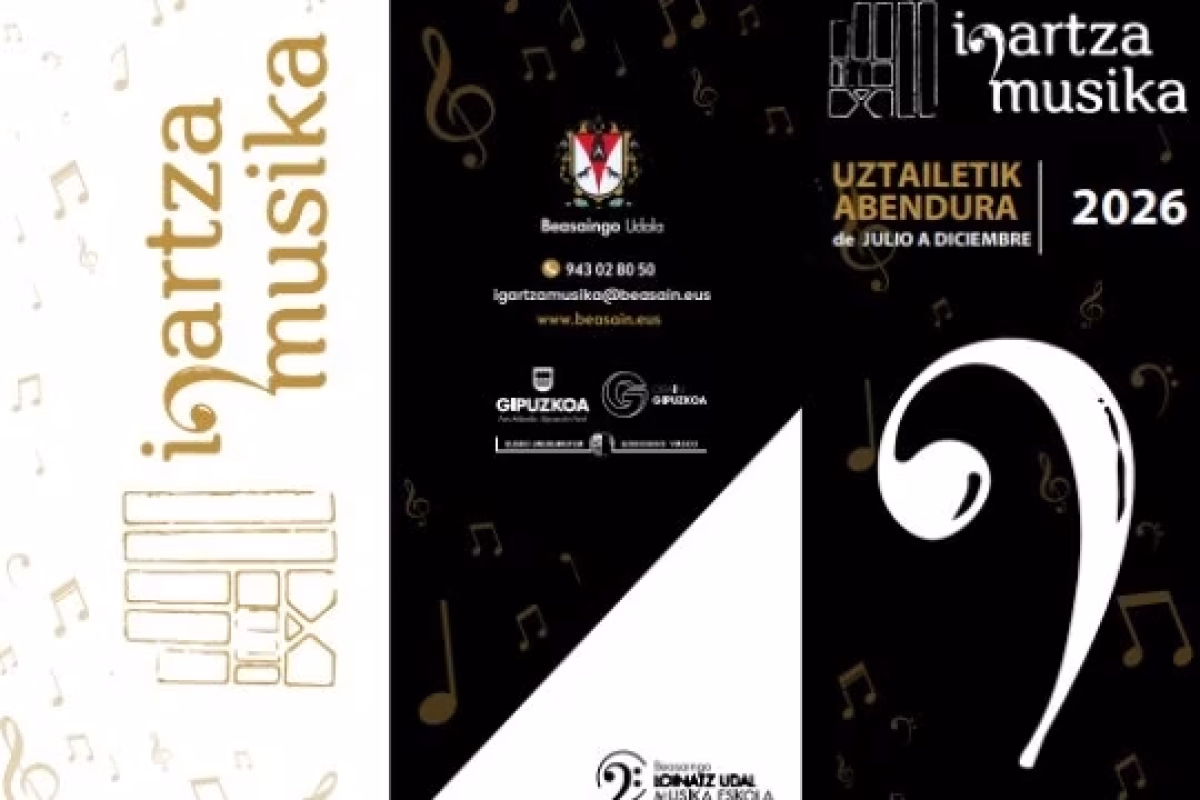 Ciclo Igartza Musika 2026: Trío Pierné en Beasain