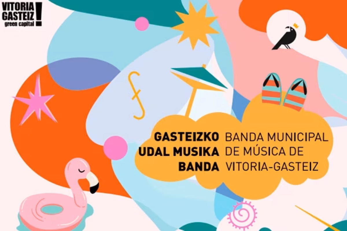 Ciclo "Música al aire libre" 2026 de la Banda Municipal de Música de Vitoria-Gasteiz en Vitoria-Gasteiz