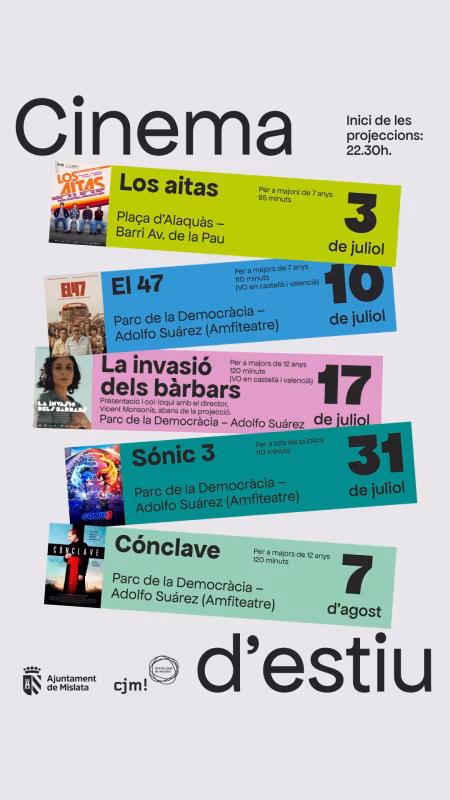 Cine de verano 2026: SONIC 3 en Mislata