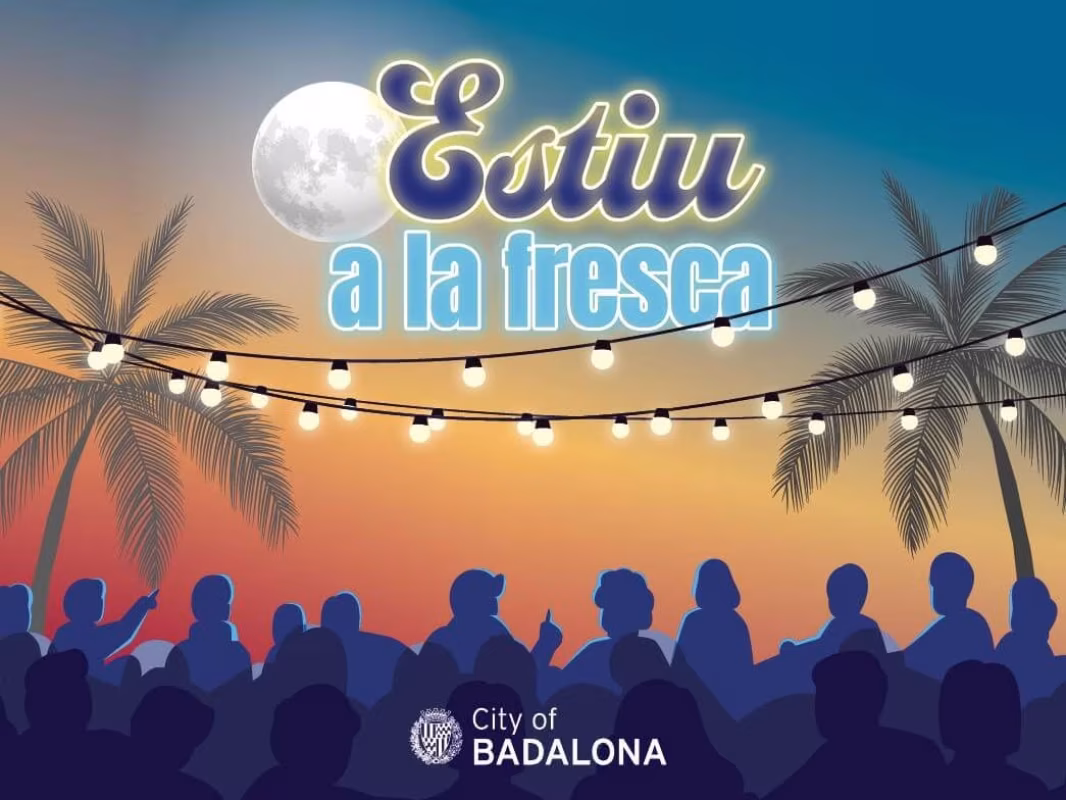 Cinema i circ a la fresca en Badalona