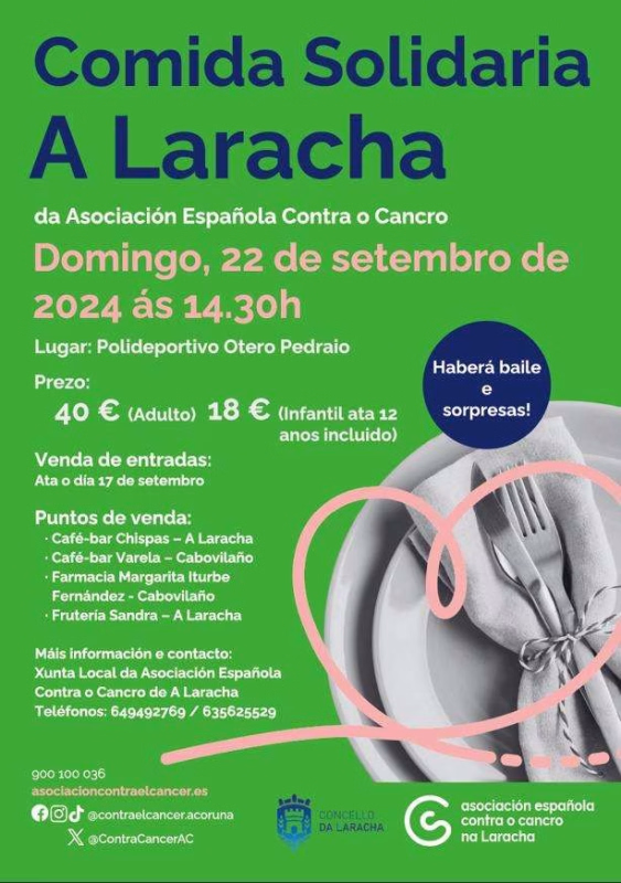 Comida Solidaria  en A Laracha en A Laracha