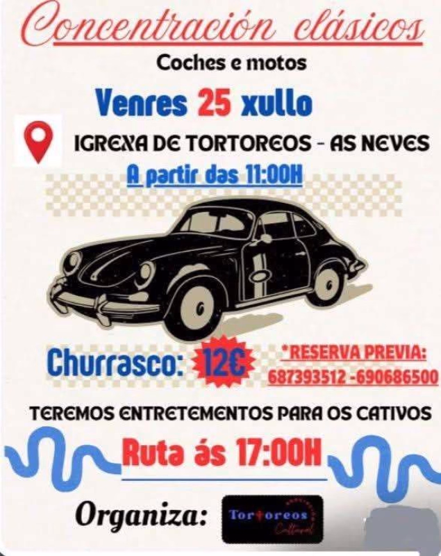 Concentración de Clásicos  en As Neves en As Neves