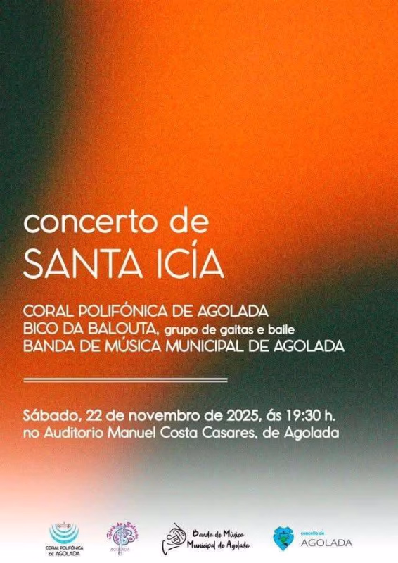 Concerto de Santa Icía en Agolada en Agolada