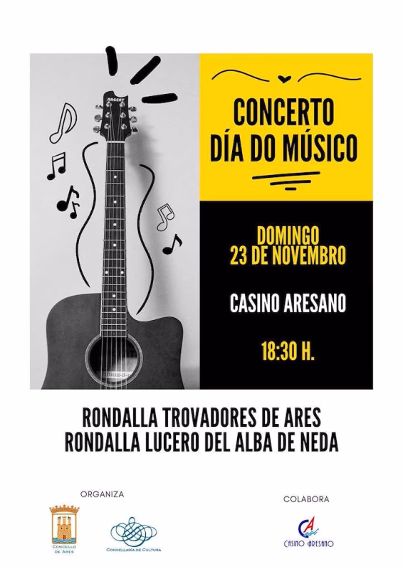 Concerto Día do Músico en Ares en Ares