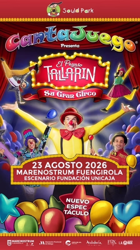 Concierto Cantajuego El Payaso Tallarín en Fuengirola