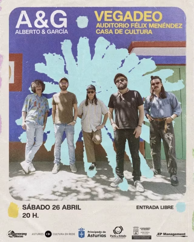 Concierto de Alberto & García en San Mateo 2026 en Oviedo