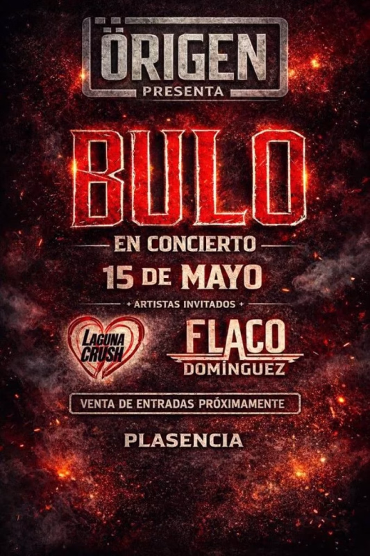 Concierto de BULO en Plasencia en Plasencia