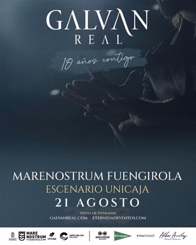 Concierto de Galvan Real en Fuengirola