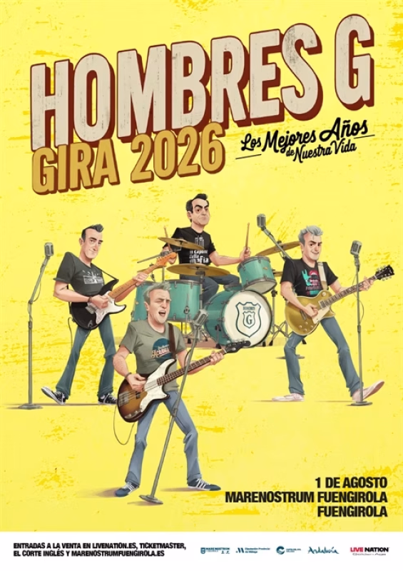 Concierto de Hombres G en Fuengirola