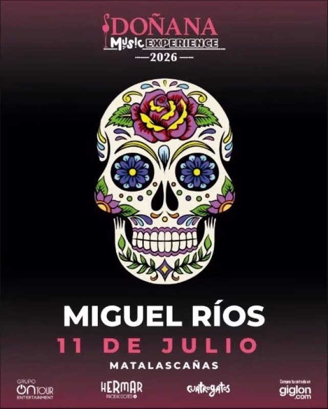 Concierto de Miguel Ríos en Matalascañas en Rociana del Condado