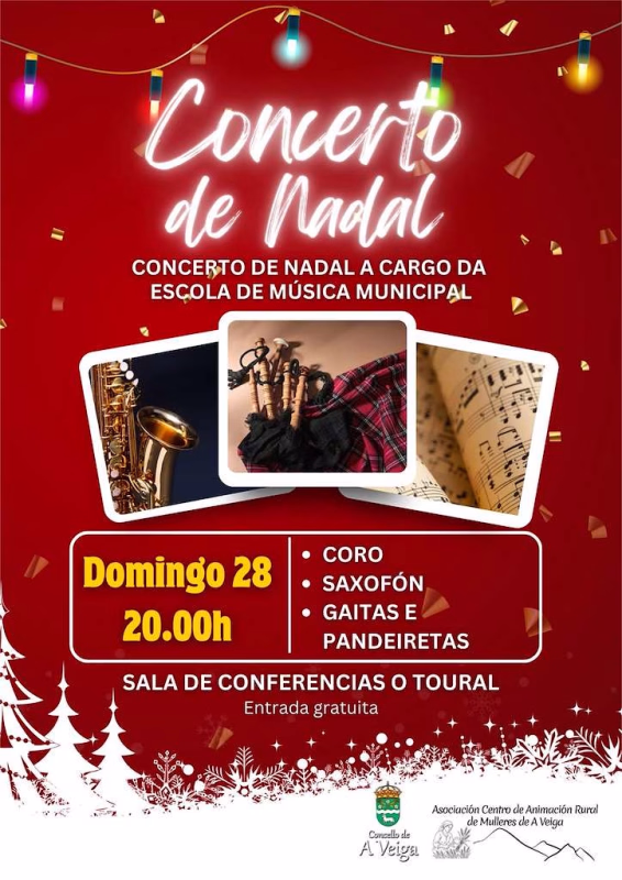 Concierto de Navidad en A Veiga en A Veiga