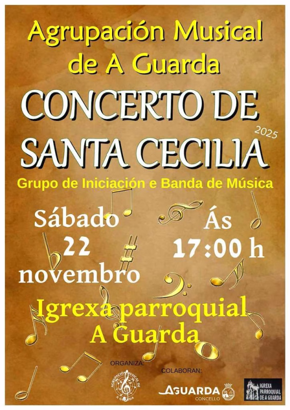 Concierto de Santa Cecilia en A Guarda en A Guarda