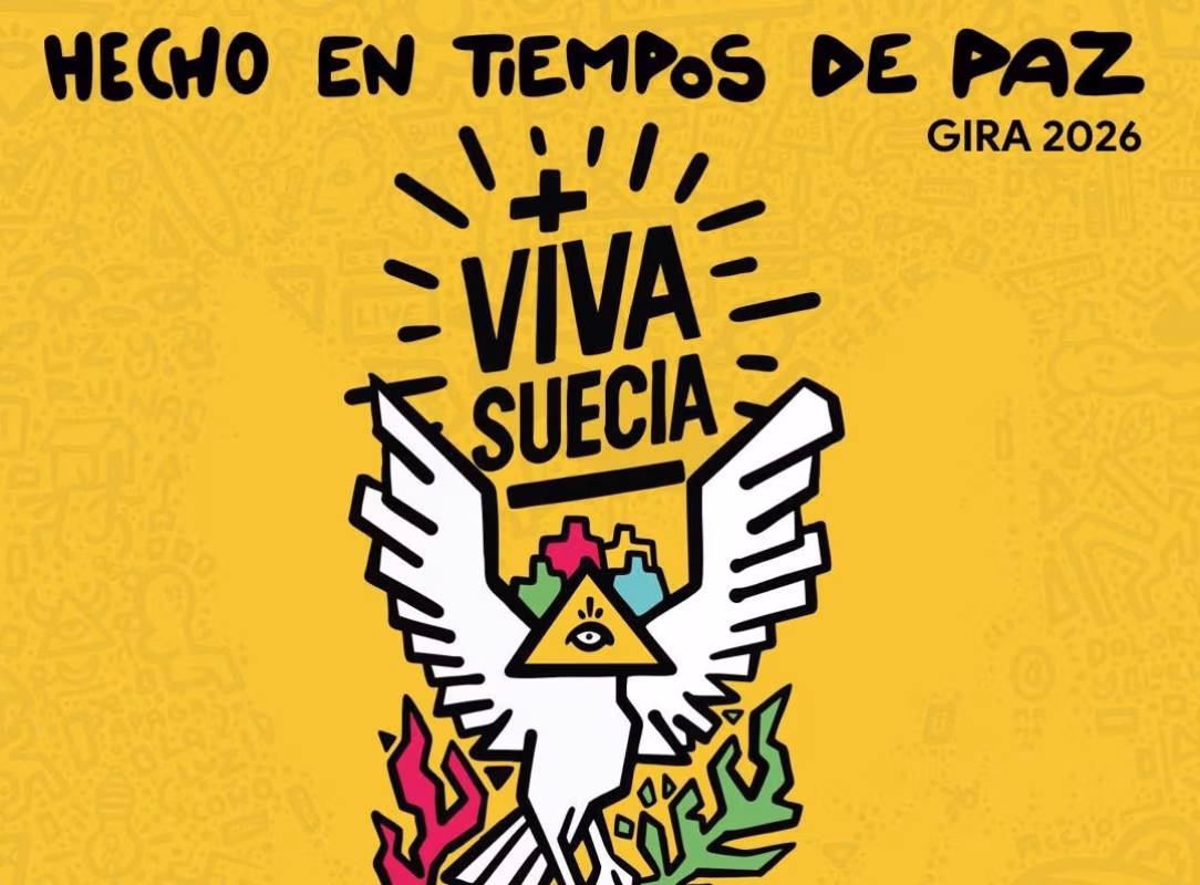Concierto de Viva Suecia (Gira 'Hecho en tiempos de paz') en Ponferrada