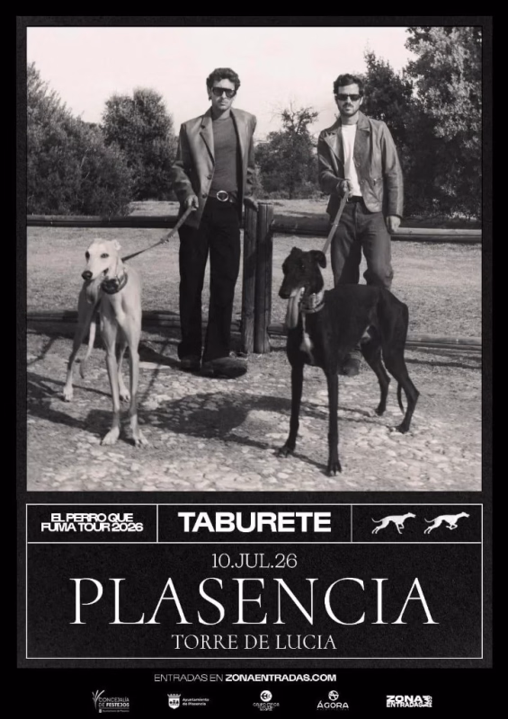 Concierto del grupo Taburete en Plasencia en Plasencia