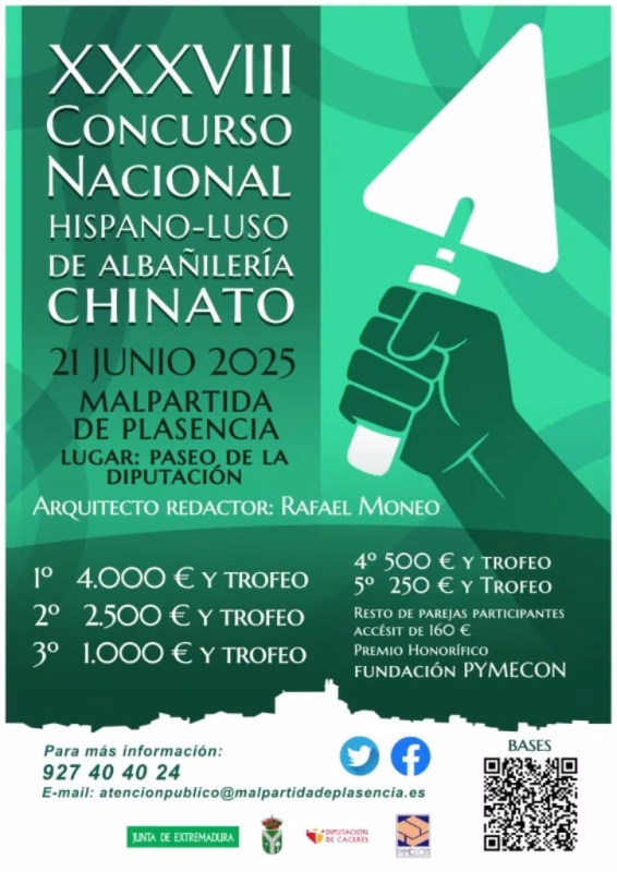 Concurso de Albañilería 2025 en Malpartida de Plasencia en Malpartida de Plasencia