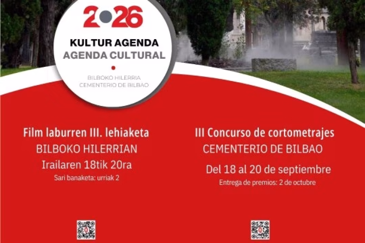 Concurso de Cortometrajes del Cementerio de Bilbao 2026 en Bilbao