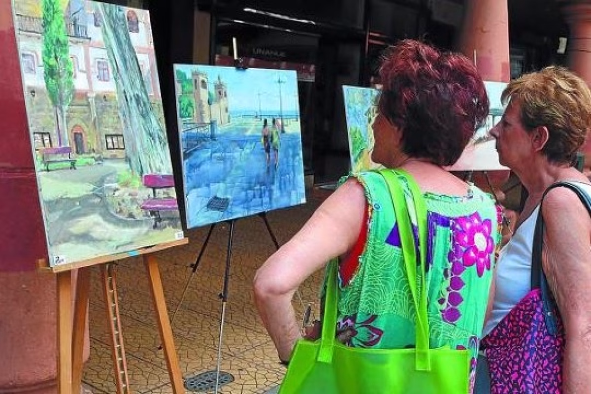"Concurso de pintura rápida al aire libre 2026" en Zarautz