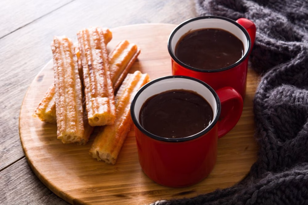 Concurso para elegir el mejor chocolate con churros de Santiago en Santiago de Compostela