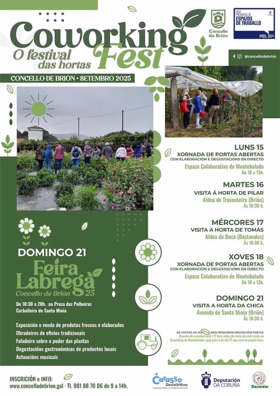 Coworking Fest en Brión en Brión