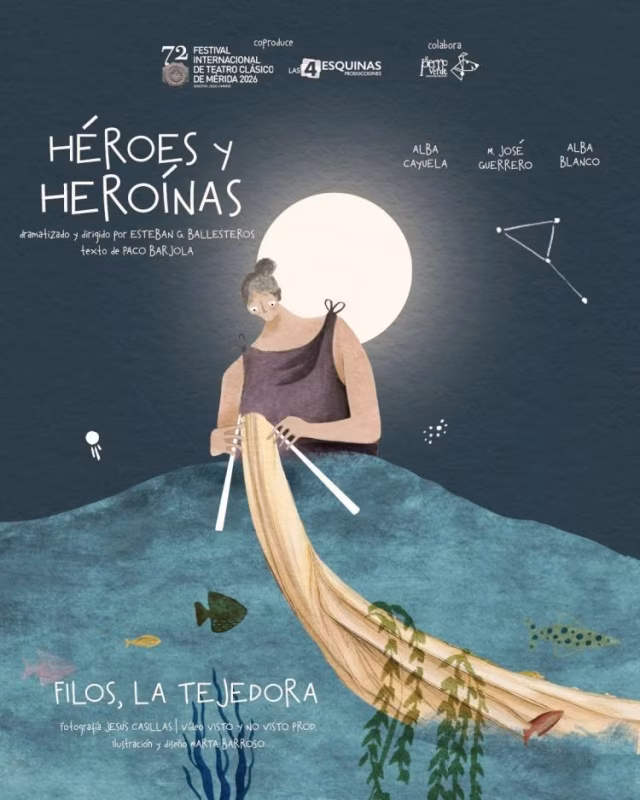 Cuentacuentos Héroes y Heroínas: «Filos, la tejedora» en Mérida