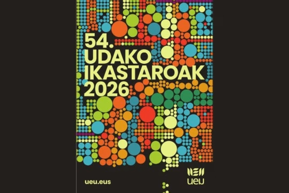 Cursos de verano 2026 de UEU: "Euskararen jauzi digitala: hausnarketak eta elkarguneak" en Tolosa