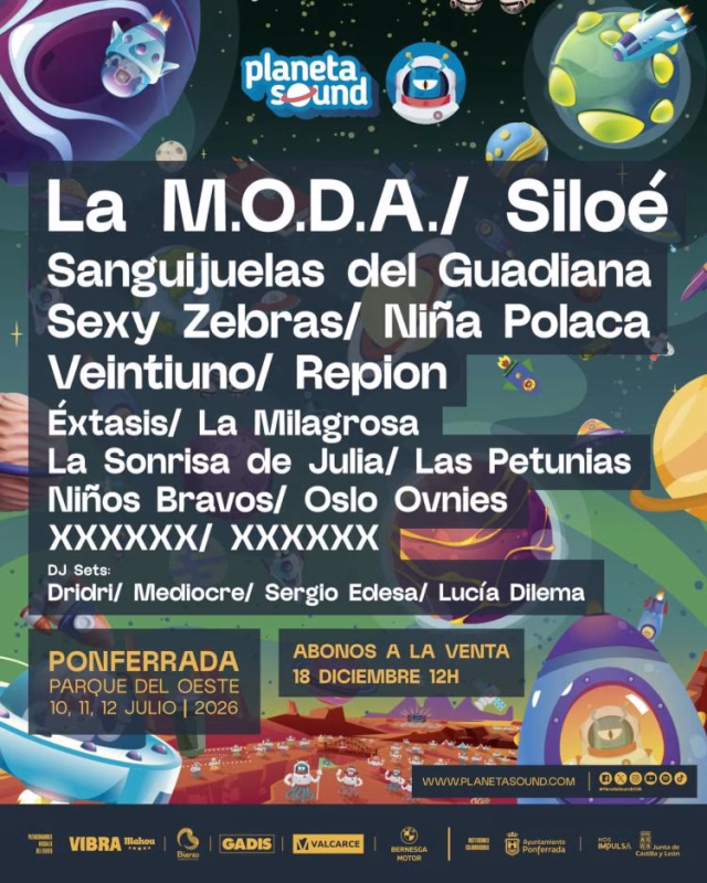 FESTIVAL PLANETA SOUND en Torre del Bierzo