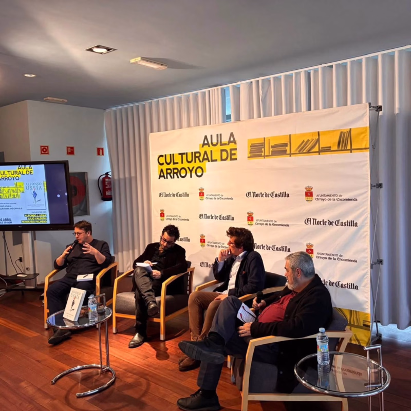 Aula Cultural de Arroyo: Encuentro con Alfonso J. Ussía, Julio Valdeón y Fernando Palmero en Arroyo de la Encomienda