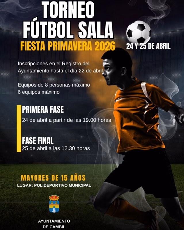 Torneo Fútbol Sala Fiesta de la Primavera en Cambil
