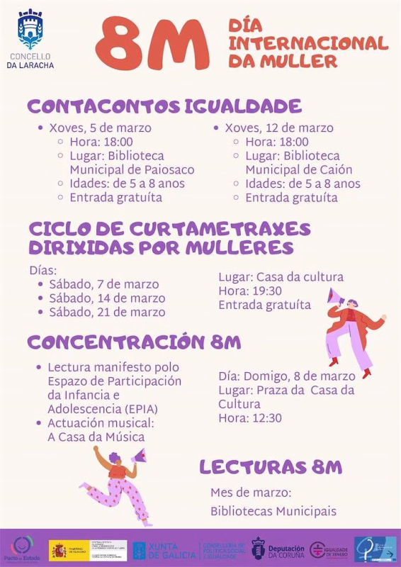 Día Internacional de la Mujer  en A Laracha en A Laracha