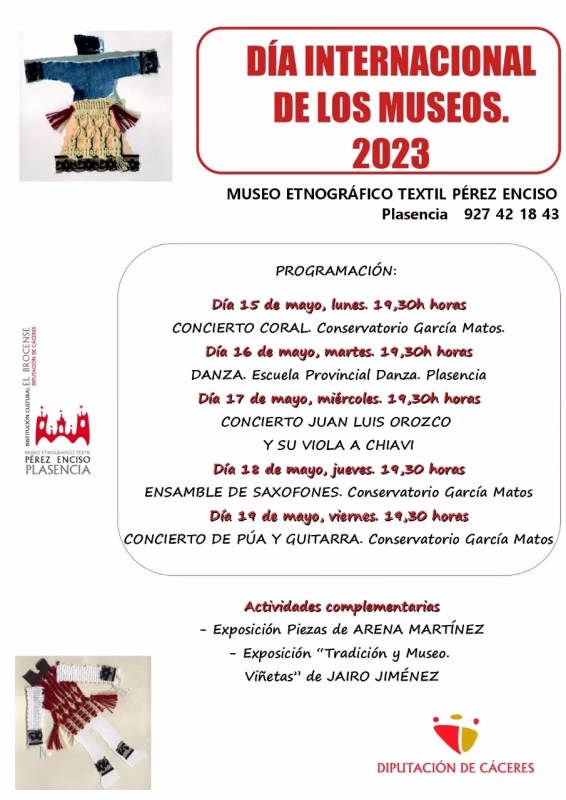 Día Internacional de los Museos 2023 en Plasencia en Plasencia
