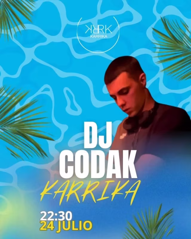 DJ Codak en Vitoria-Gasteiz