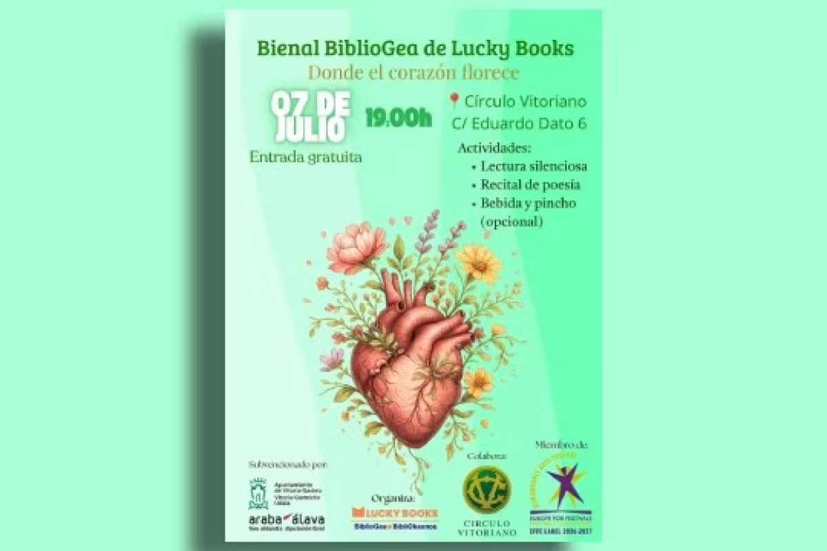 "Donde el corazón florece" en Vitoria-Gasteiz