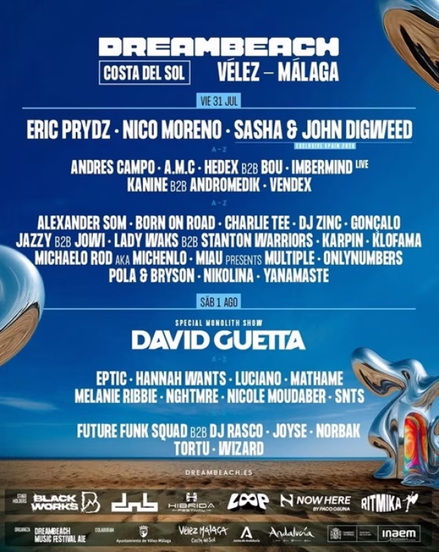 Dreambeach Festival en Vélez-Málaga