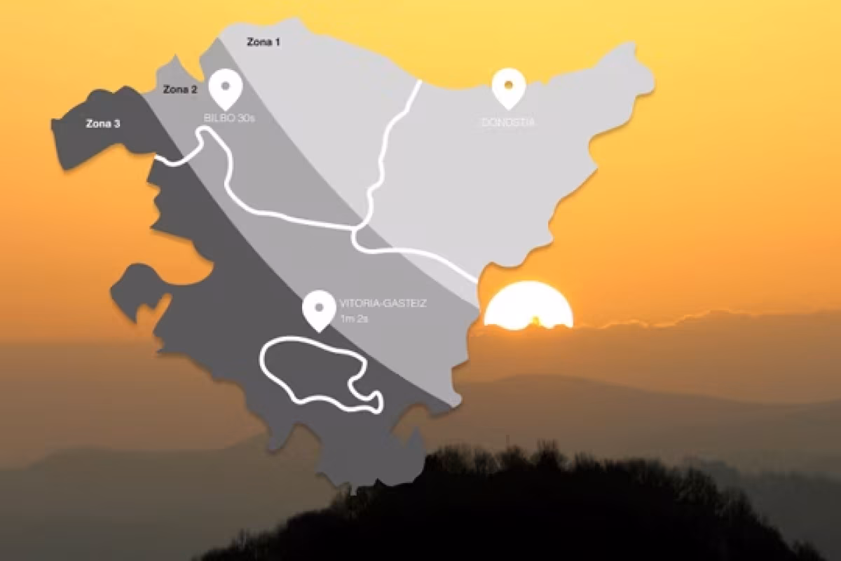 Eclipse total de sol en Euskadi 2026: el eclipse en mi localidad en Vitoria-Gasteiz