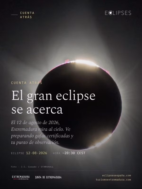 El Gran Eclipse en Extremadura en Mérida