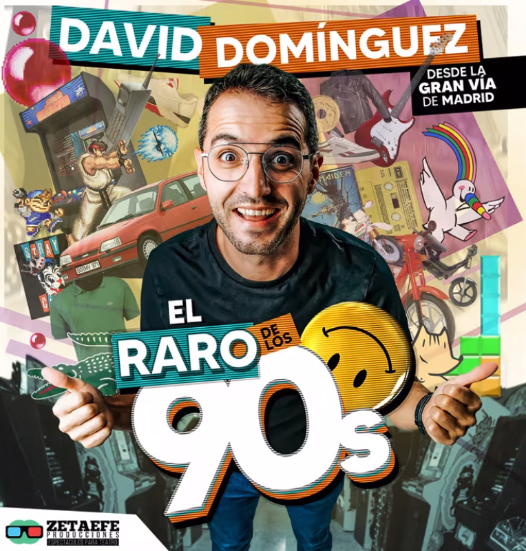 El raro de los 90s en Santiago de Compostela