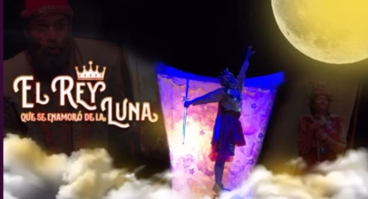 El rey que se enamoró de la luna, espectáculo familiar gratuito en Plasencia en Plasencia