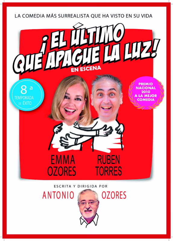 El último que apague la luz, teatro en Mérida en Mérida