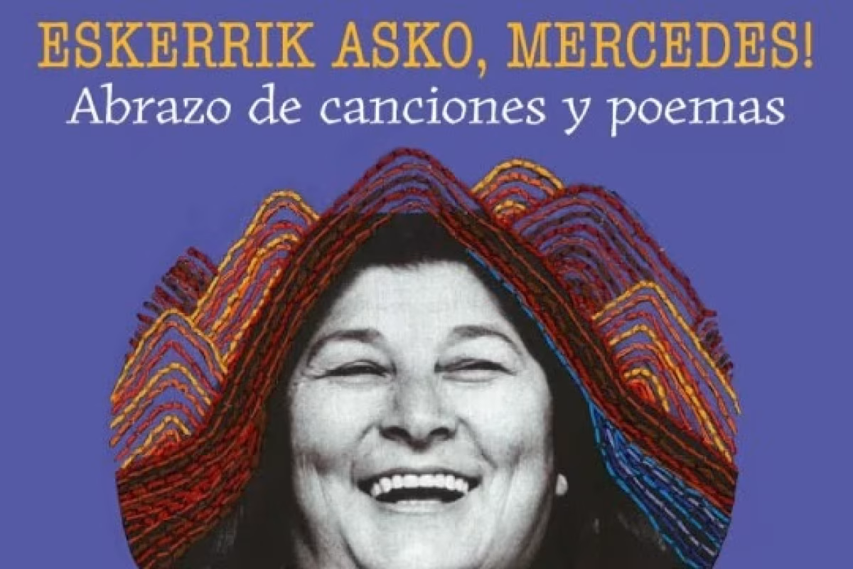 "ESKERRIK ASKO, MERCEDES! Abrazo de canciones y poemas" (Celeste eta Lucho Agüero + gonbidatuak) en Getxo