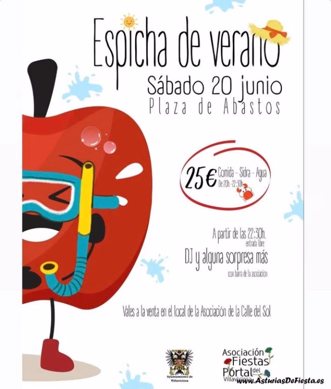 Espicha de Verano en Villaviciosa en Villaviciosa