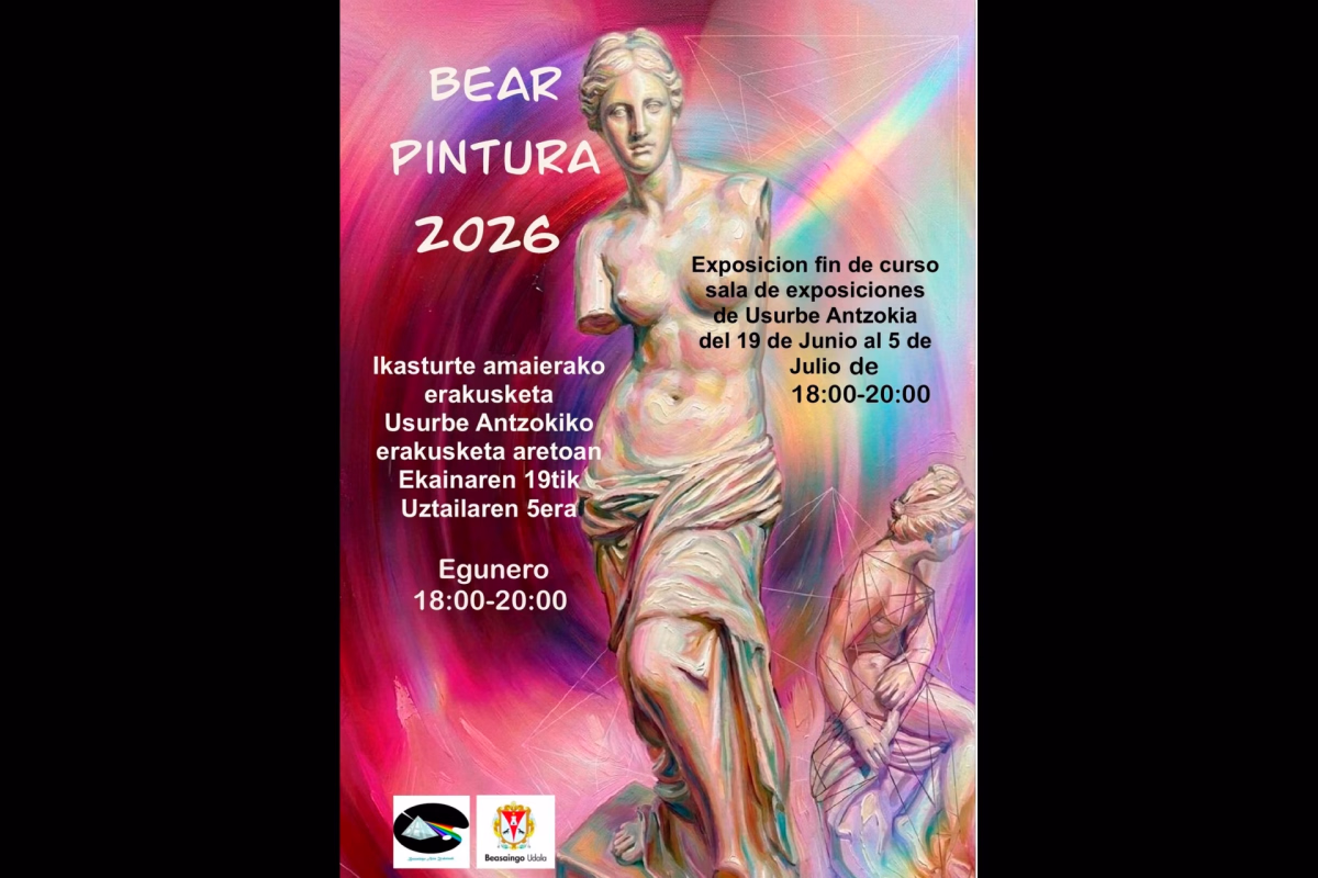 EXPOSICIÓN DE LA ASOCIACIÓN DE PINTURA BEAR en Beasain