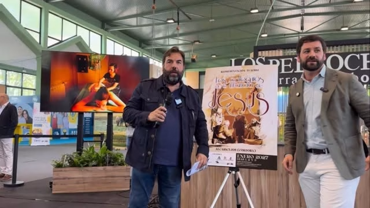 Cartel de Coloquios de la Infancia de Jesús en Alcaracejos