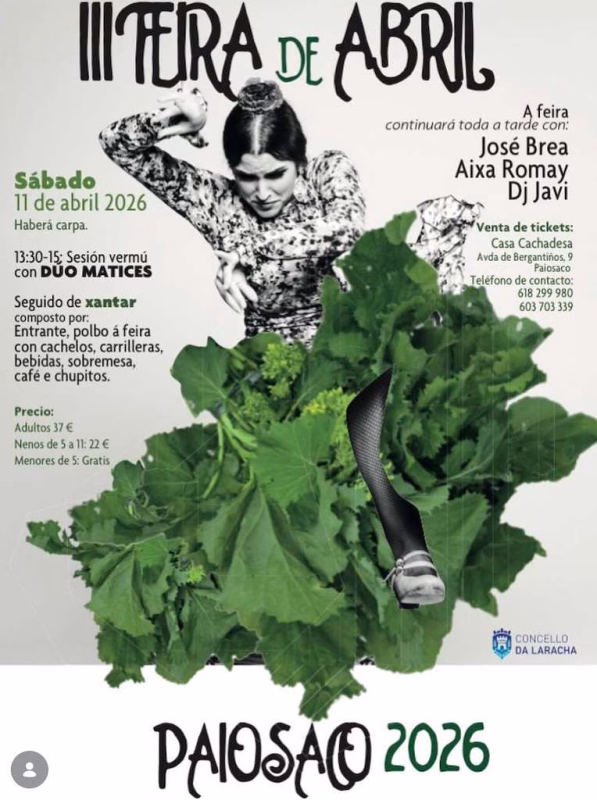 Feira de Abril de Paiosaco en A Laracha en A Laracha